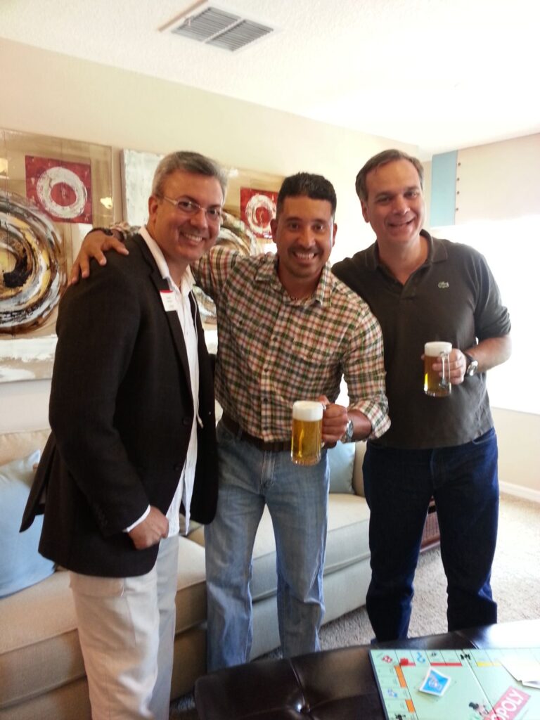 Celebrating contract to purchase